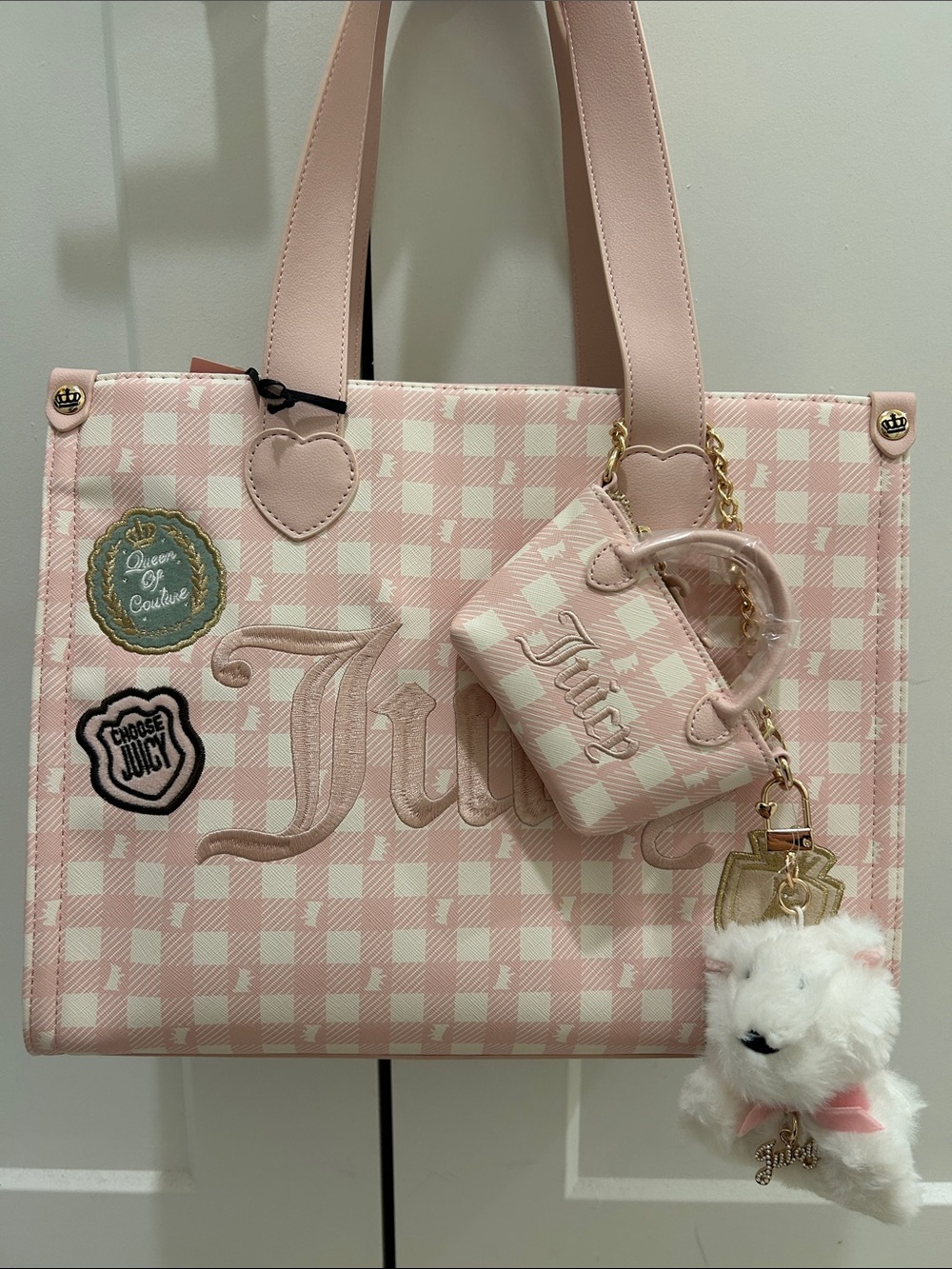 Juicy Couture Exclusive (NWT) Study In Style With Scottie Tote Bag